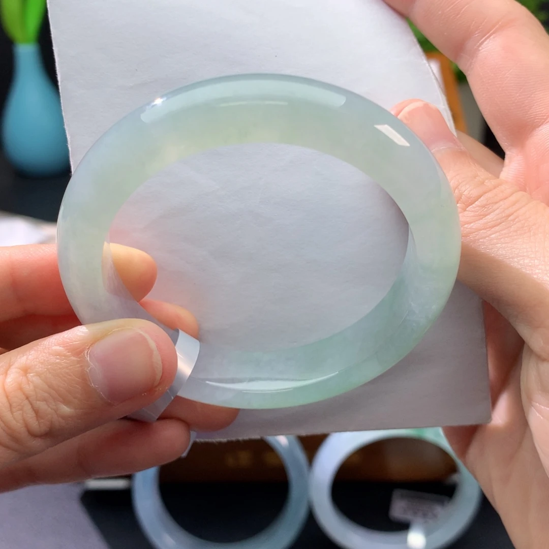 翡翠未镶嵌手镯闪购 6