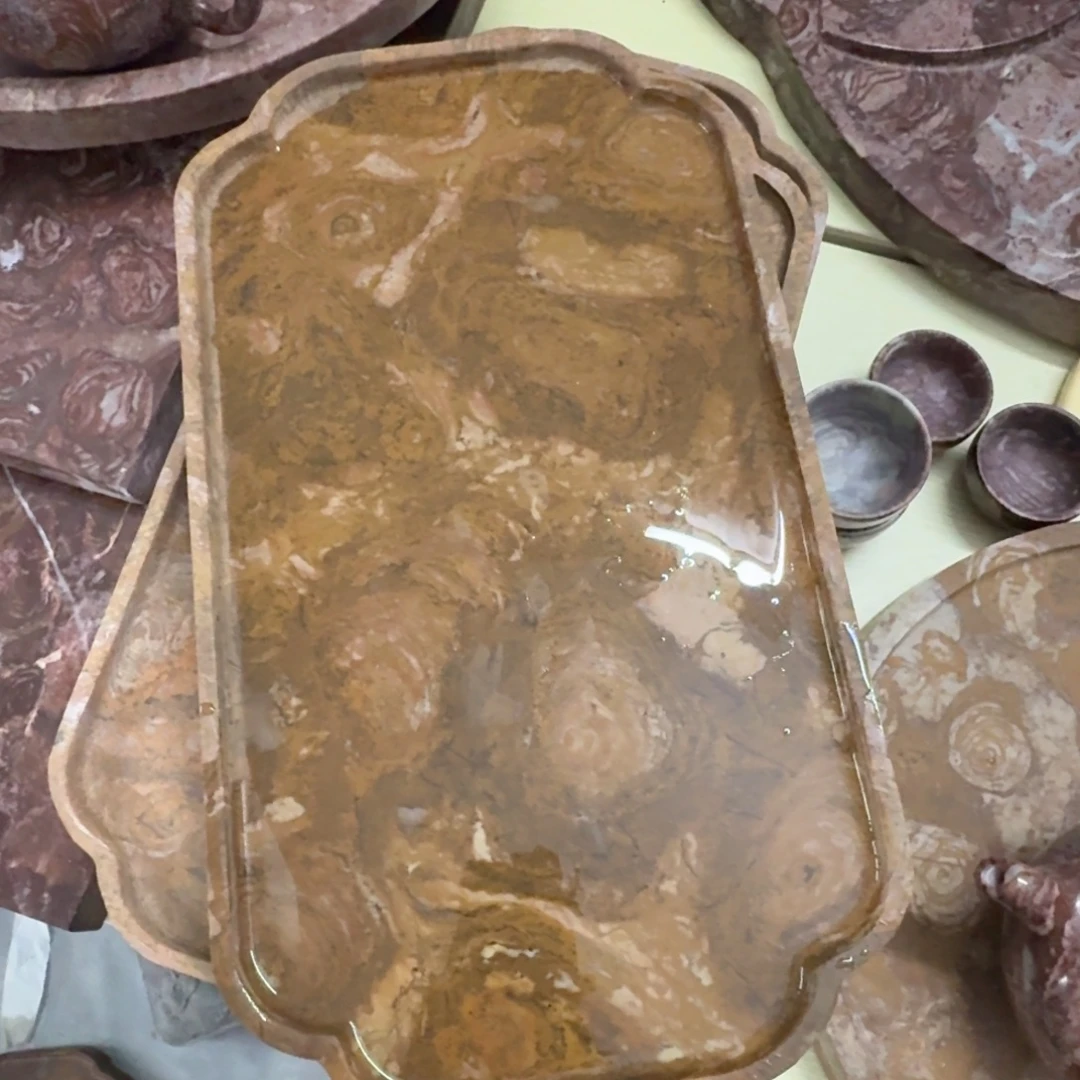 石材黄彩螺……壶承