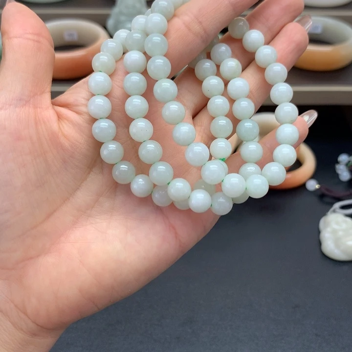 石英质玉手镯未镶嵌随机发