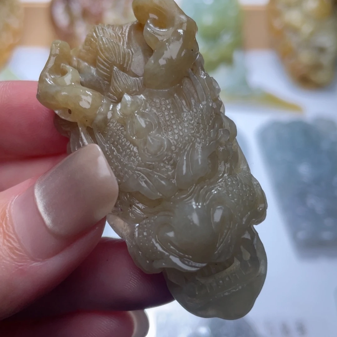 未镶嵌定制翡翠毛货