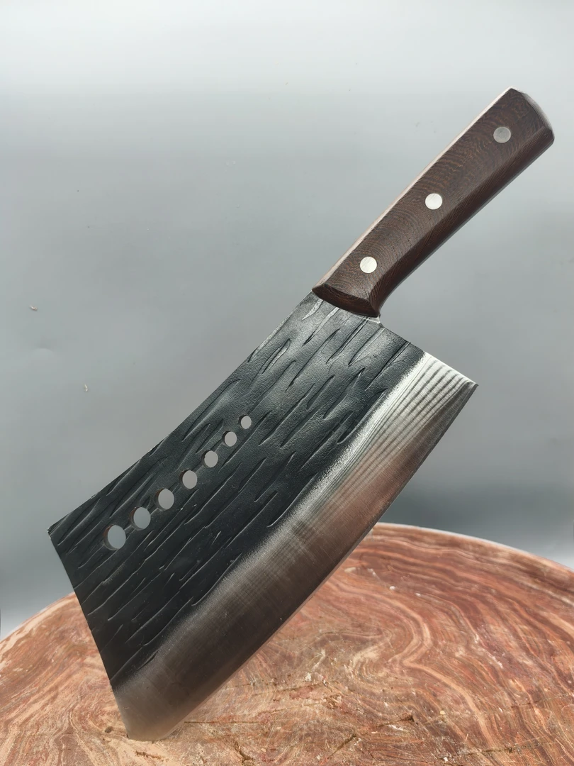 新款七星斩骨刀不锈钢厨房用刀家用锋利砍骨头专用砍大骨头专用