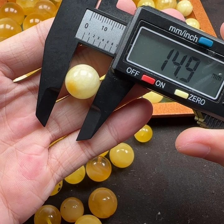 蜜蜡未镶嵌珠宝奇石天然41