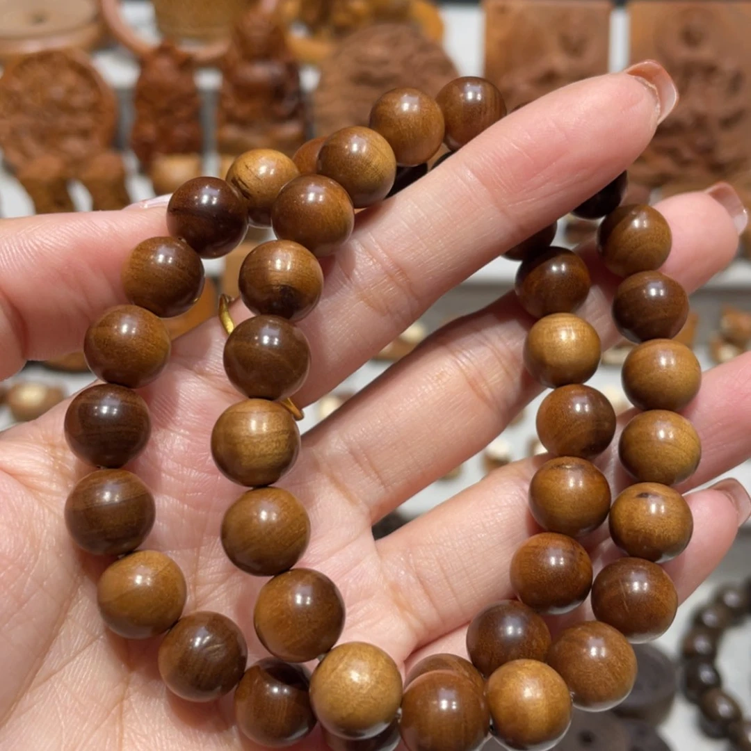 【闪购商品】檀香木手串/手链1.0瑕疵横纹随机发货一条沉水