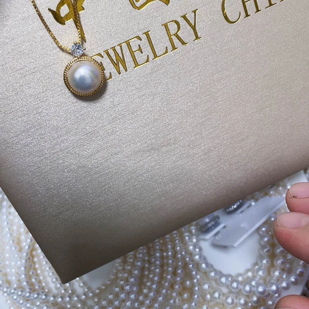 ****娜淡水珍珠银S925镶嵌吊坠(赠链)8100