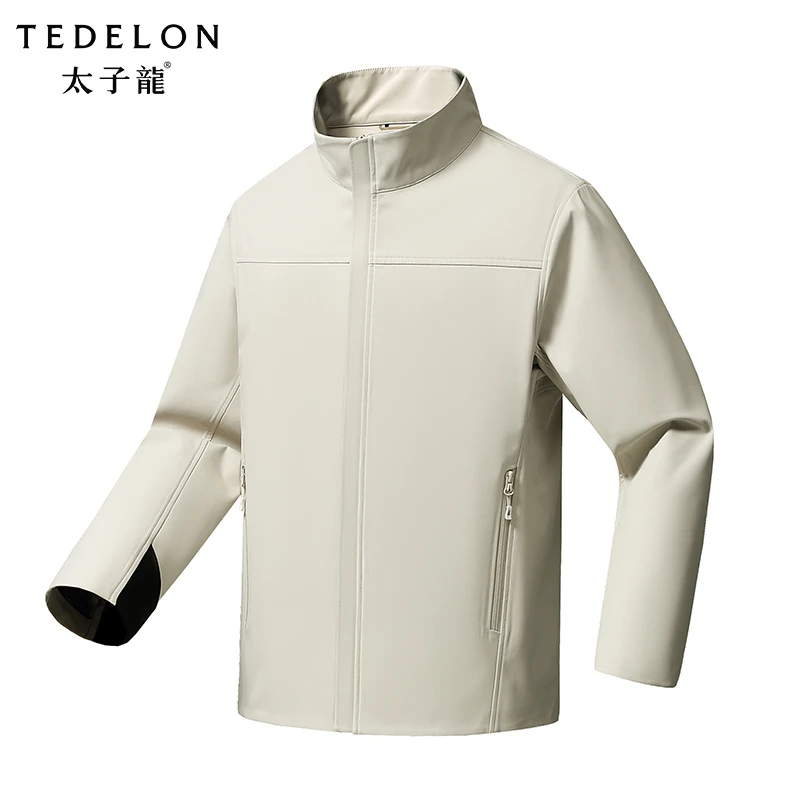 2025春冲锋衣男防风立领帅气春秋款三防户外运动登山外套6666