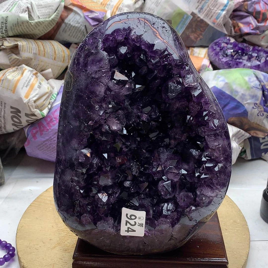 紫晶大型摆件（非配饰）未镶嵌