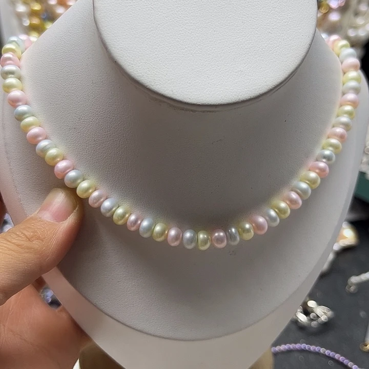颈饰未镶嵌淡水珍珠