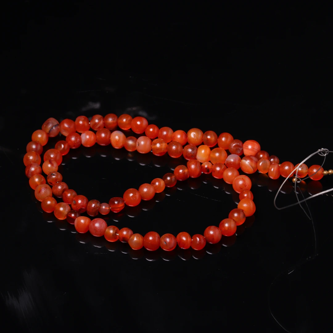 明代天然玛瑙项链