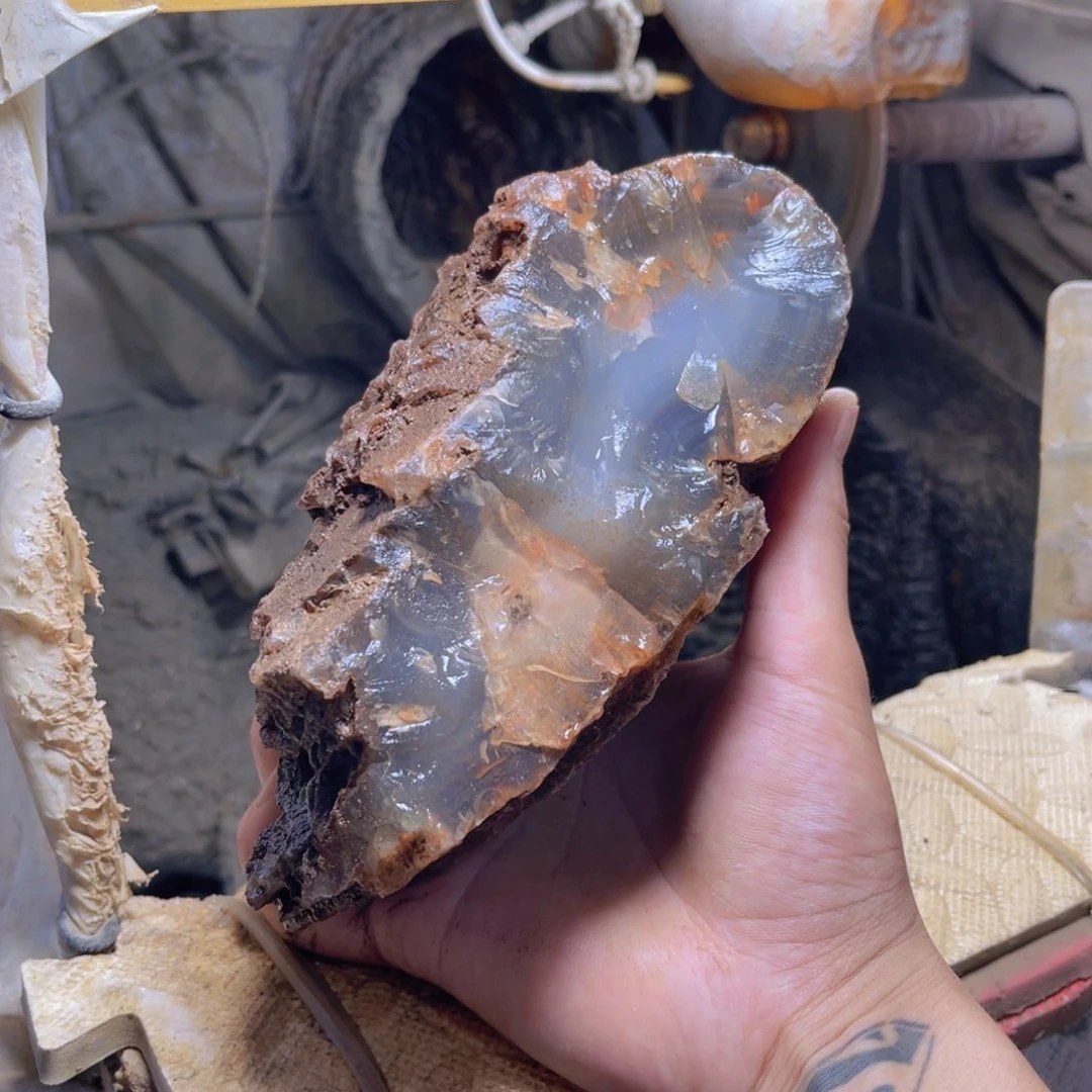 青***阳定制玛瑙天然玛瑙手镯原石