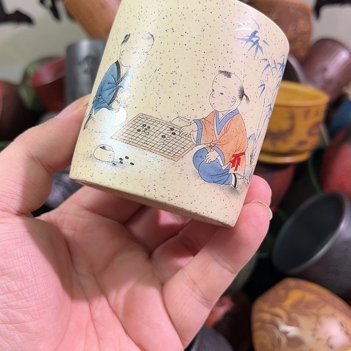 茶杯紫砂全手工紫砂主人杯