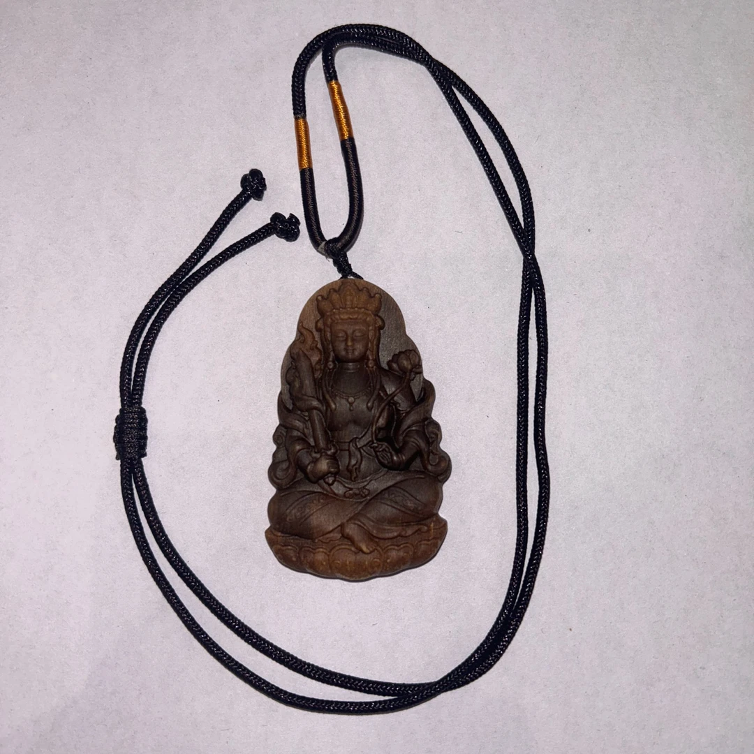 【杨总宠粉】R9H1835顺化红土玉化观音牌（多样性发货）沉香木