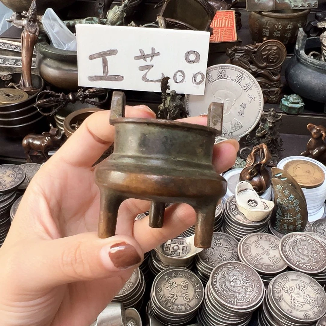 金属复古风格摆件