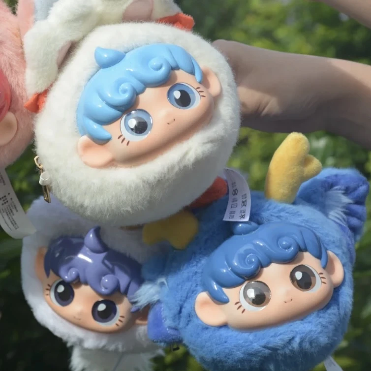 【拆盒】发条屋卷卷梦幻谷毛绒系列盲盒背景娃
