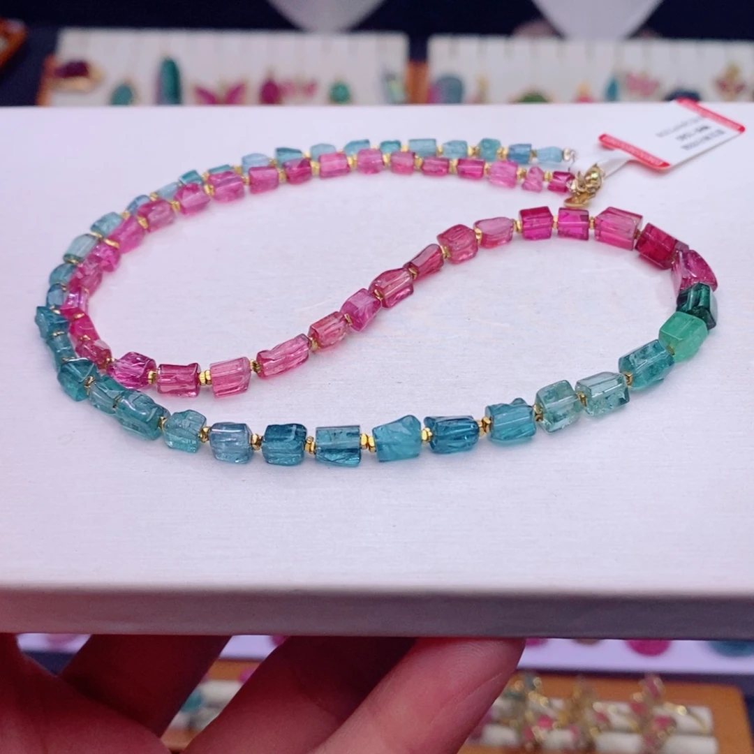 项链未镶嵌碧玺项链d