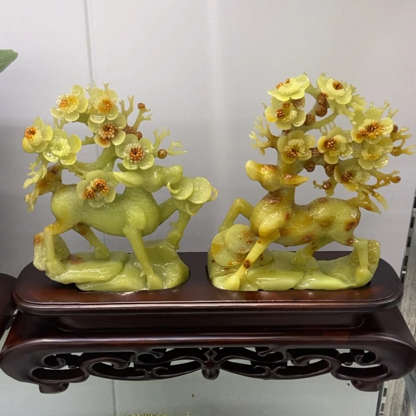 【闪购商品】未镶嵌蛇纹石玉（覆膜）珠宝奇石