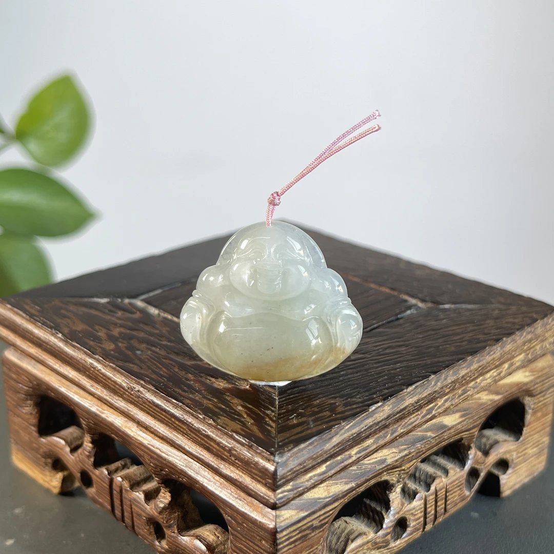 JCB12-66 天然翡翠缅甸A货 佛公