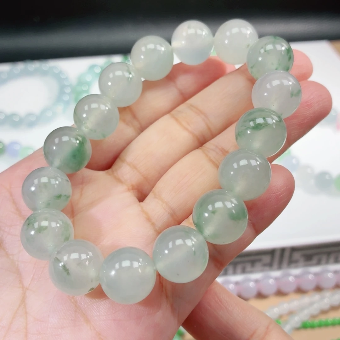 宁***心翡翠未镶嵌手链翡翠