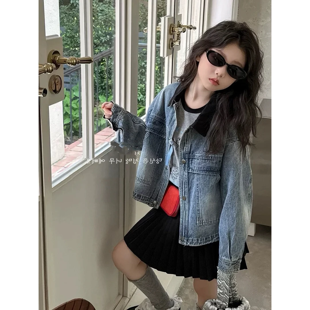 W童品，萌娃穿搭2025套装春秋季新款女童中大童套装洋气韩版4115