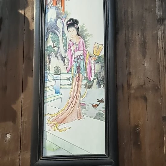 人***挂陶瓷器的艺术的故事