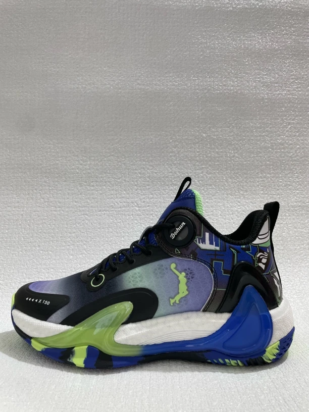 夏季单网爆米花碳板青少年专业篮球鞋