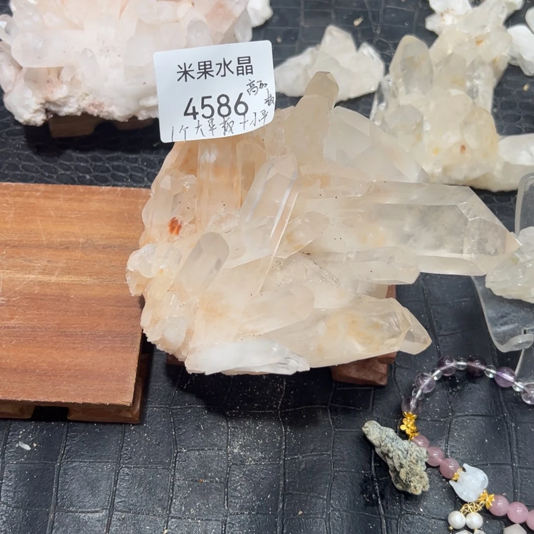 簪***月水晶珠宝半成品未镶嵌