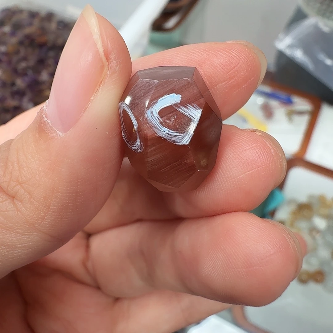 水晶未镶嵌珠宝半成品磨珠子工费