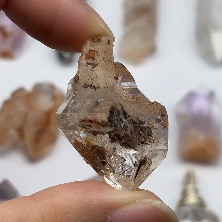 未镶嵌颈饰水晶巴基斯坦红泥闪灵钻35mm+