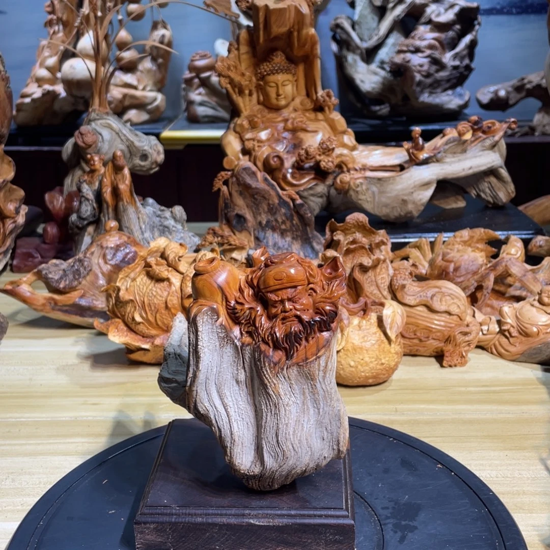 柏木太行崖柏工艺品