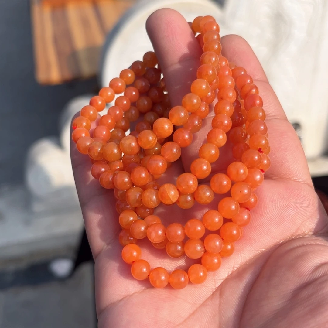 南红玛瑙颈饰未镶嵌保山南红手串多样性发货（拍一发一）