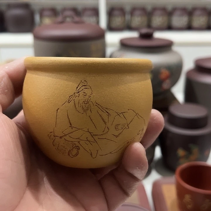 川***護紫砂茶叶罐紫砂茶叶罐