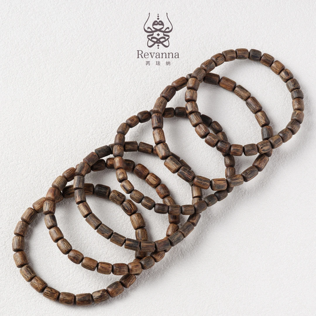 沉香Revanna芮珐纳「琴愫」沉香随形单圈手串5~7mm 多样性发一件