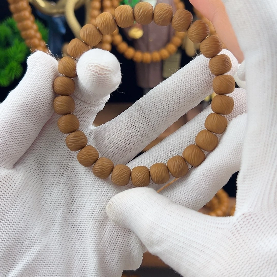 手串猴头核桃全品云锦原皮原色不泡药