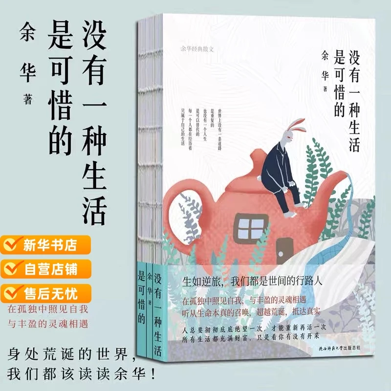 没有一种生活是可惜的余华继活着后再论人生与自我精装书籍正版