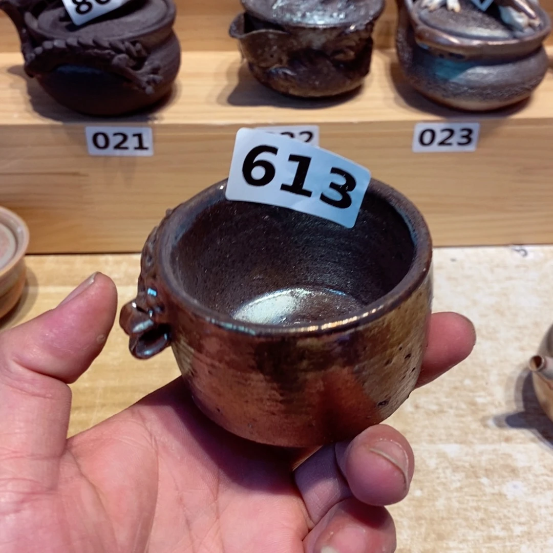 柴烧茶具陶瓷杯子