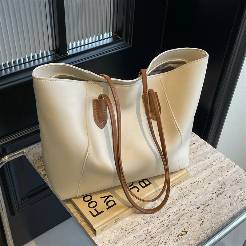 今年流行包包女士新款春季通勤约姿质感单肩包大容量托特包简约