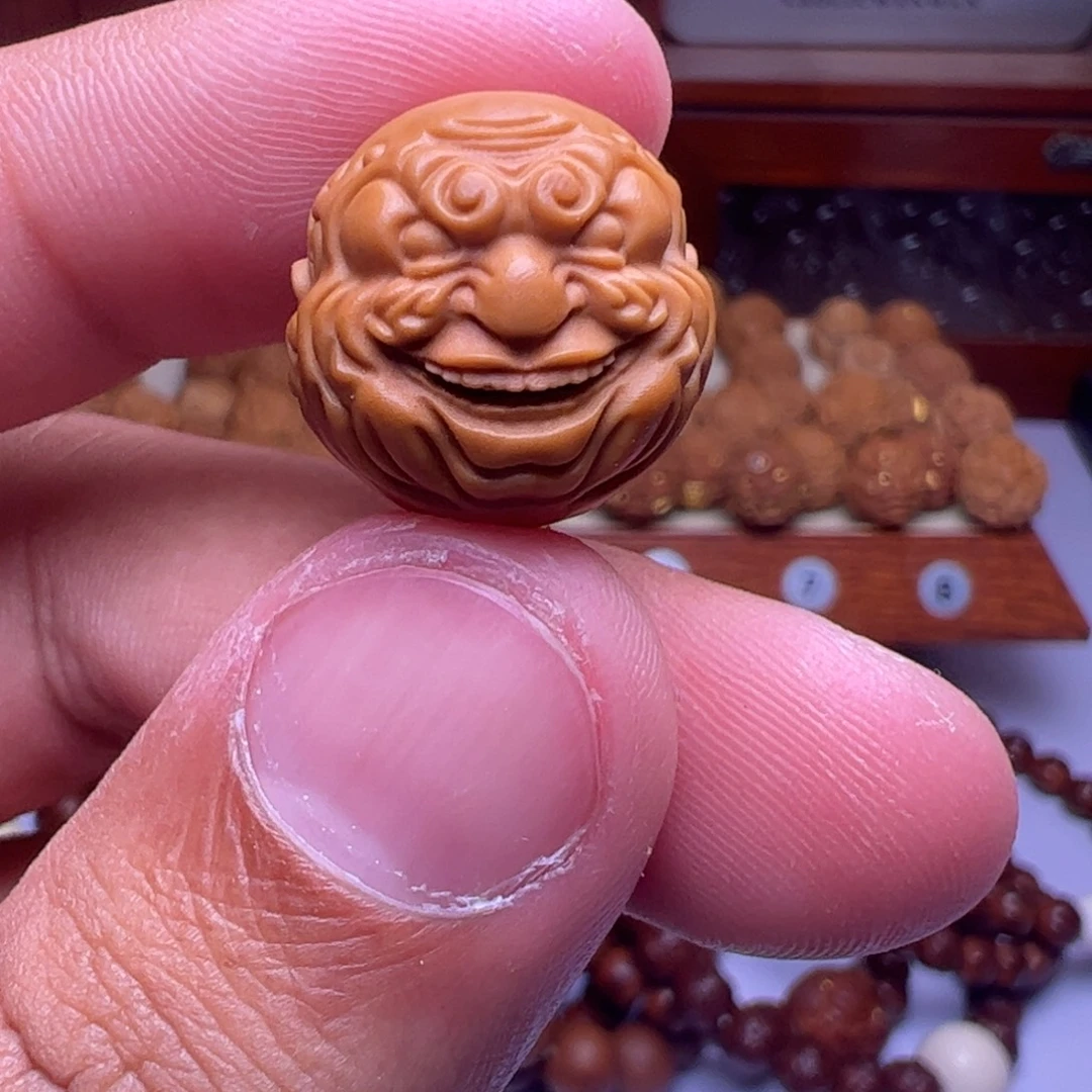 吊坠猴头核桃精工金花佛爷福利