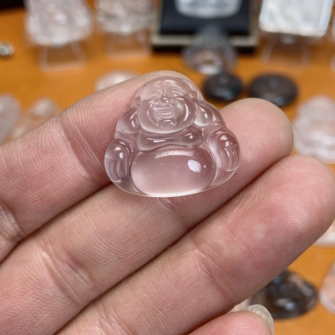 石英质玉未镶嵌吊坠壮****苗