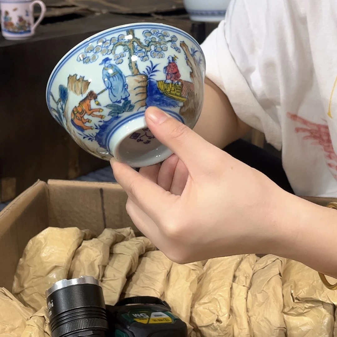 摆件////景德镇陶瓷器。绿。