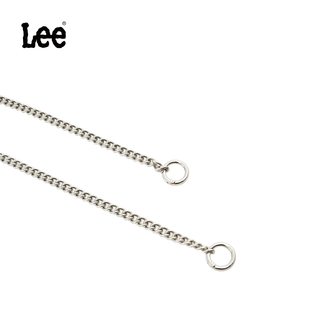Lee银色链条独特包包配饰
