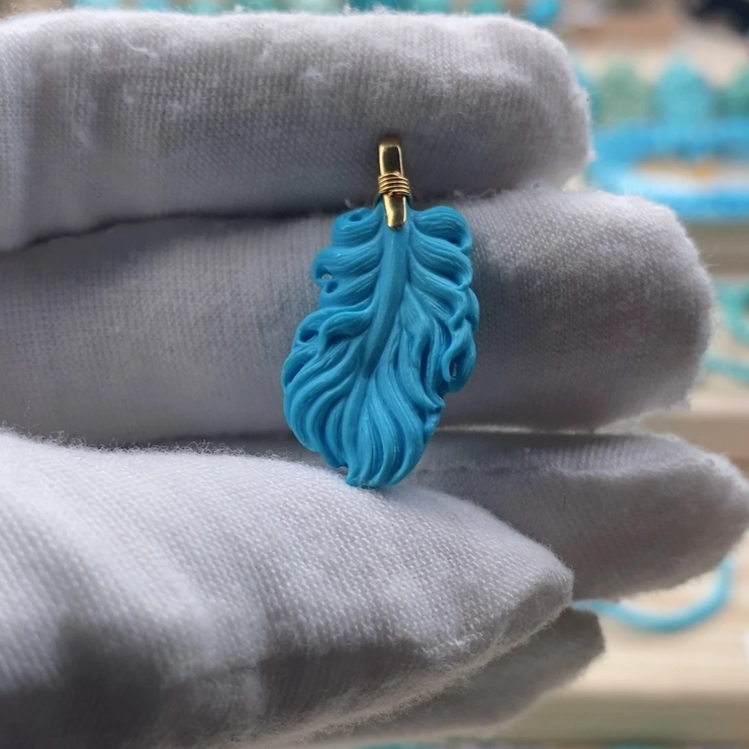 绿松石珠宝奇石未镶嵌