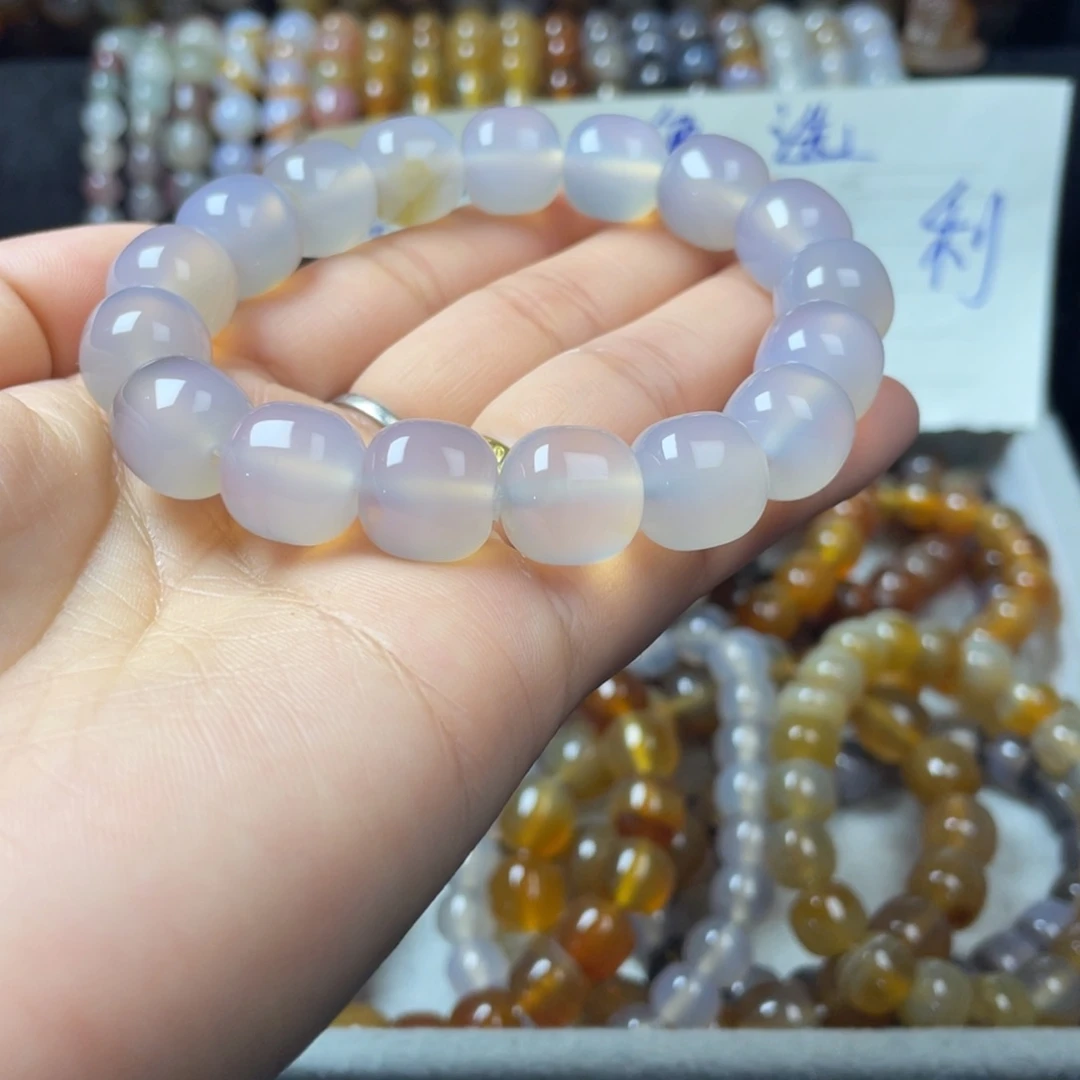玛瑙/玉髓未镶嵌手链