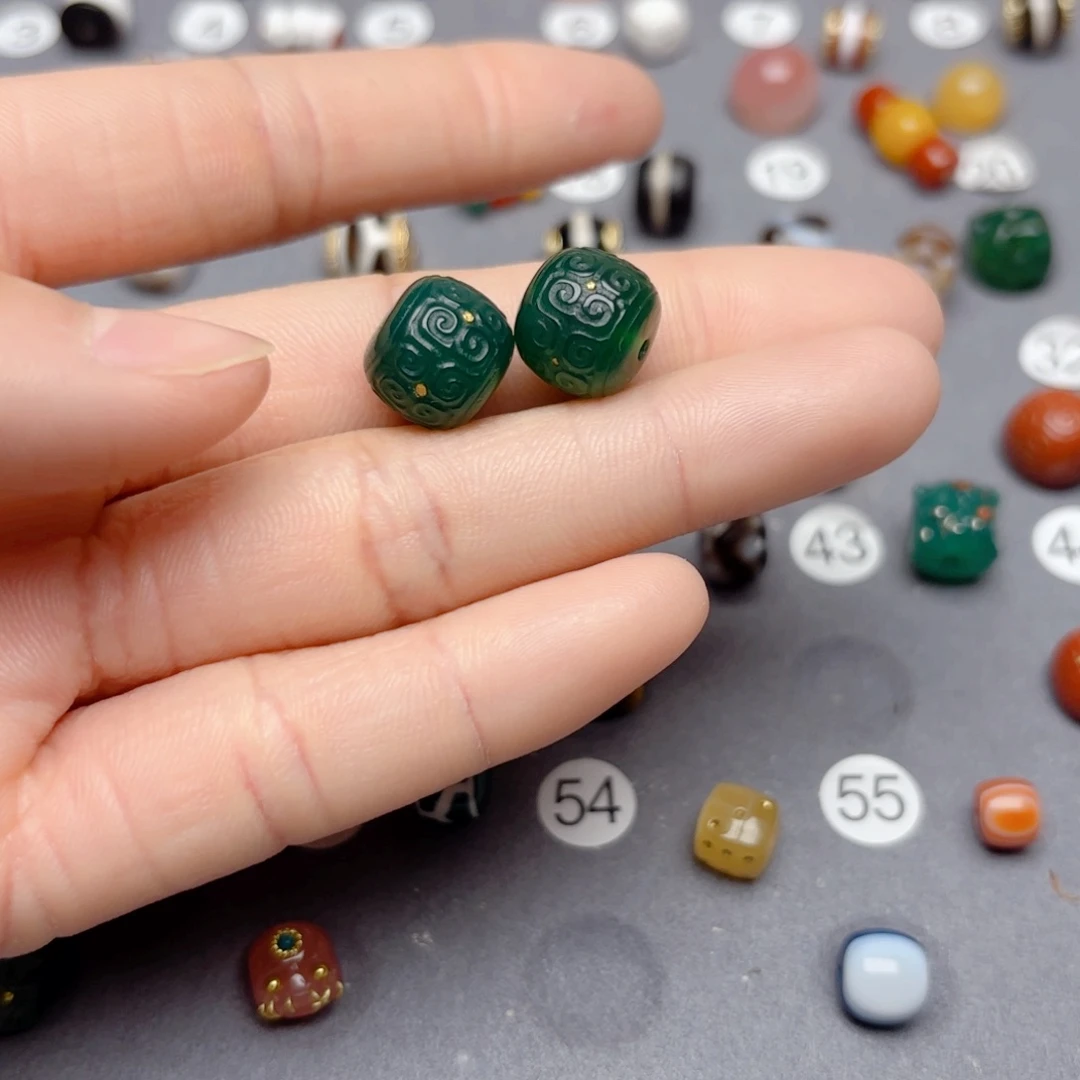 玛瑙/玉髓未镶嵌隔珠