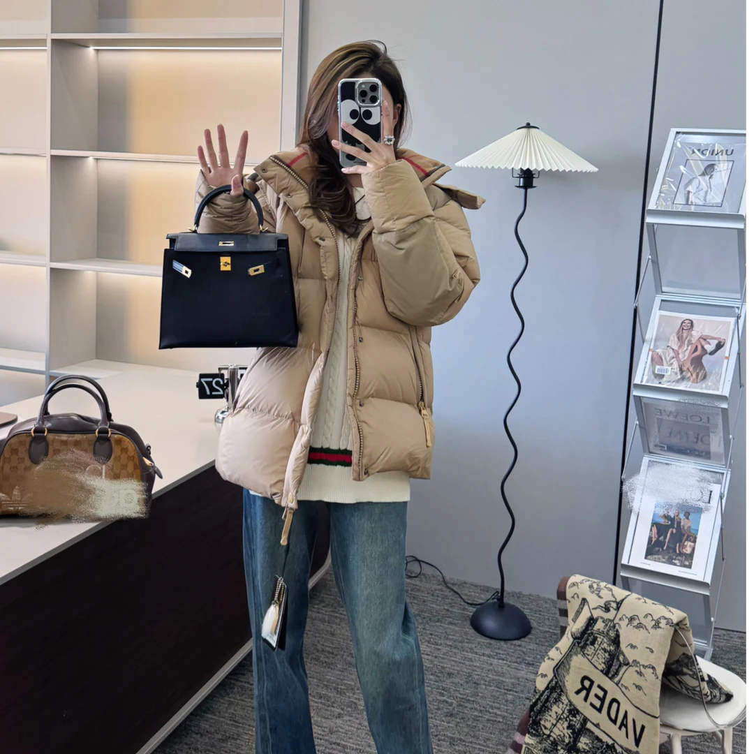 防伪水印2025冬季上新可拆卸袖帽情侣款水变绒外套W5007【HN】