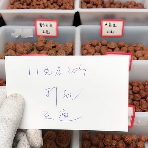 桃核吊坠默*.龙纹桃核的搭配