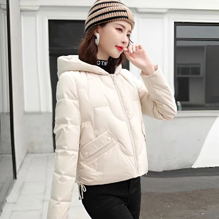 轻薄棉服女短款2025冬季新款别致小个子时尚女装加厚棉衣棉袄外套
