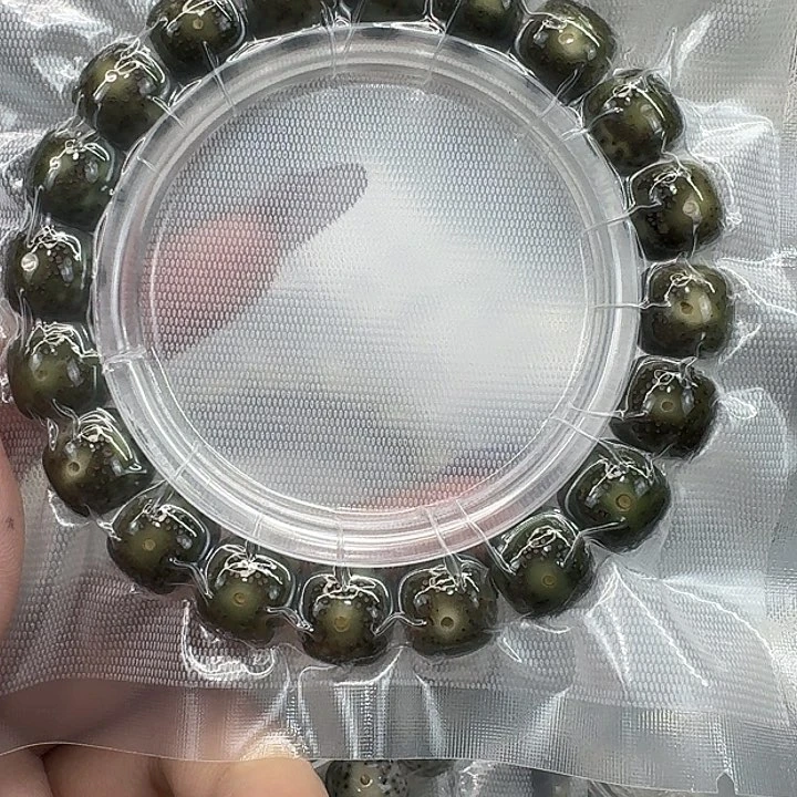 星月菩提手串121尽头帝王绿12 11
