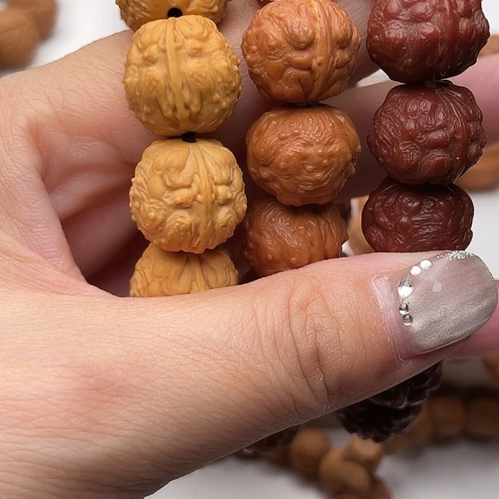 手串/手链核桃微瑕麒麟蟾王