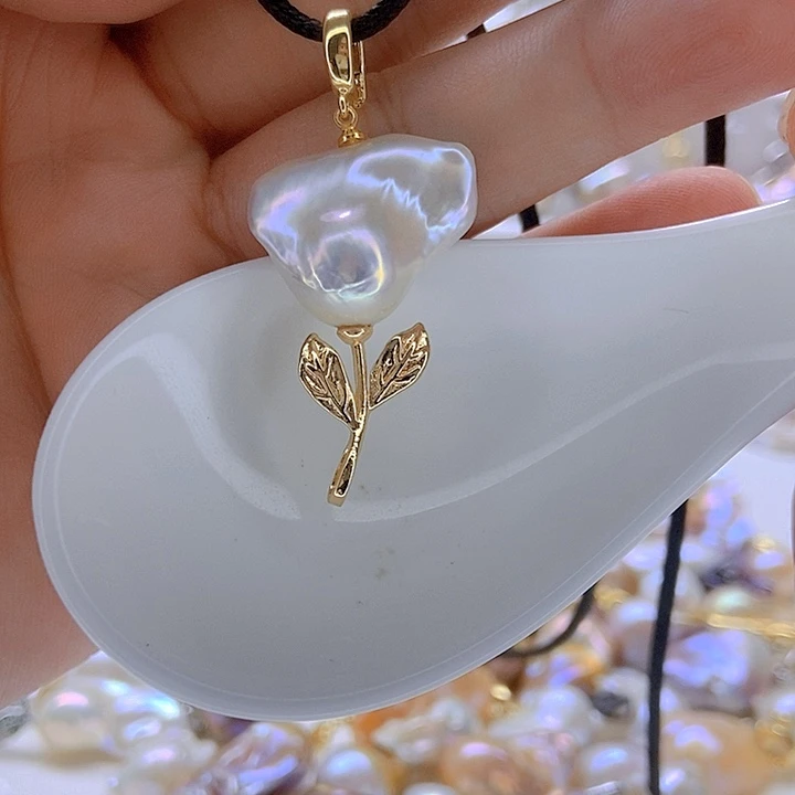 淡水珍珠未镶嵌颈饰186