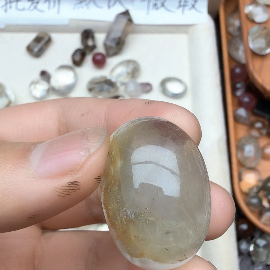 叶***子未镶嵌珠宝半成品紫晶