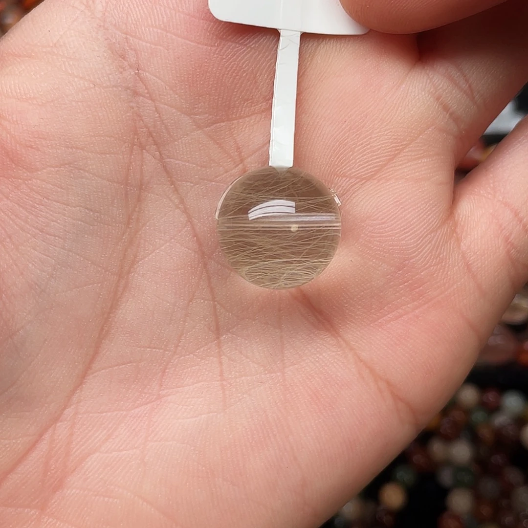 未镶嵌手链水晶金发晶16.6